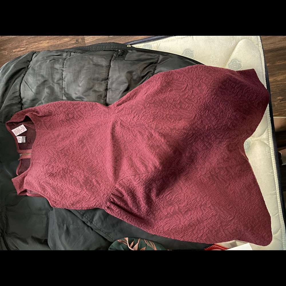 Burgundy Formal Dress